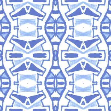 Retro mosaic pattern. Abstract geometric ethnic background. イラスト素材