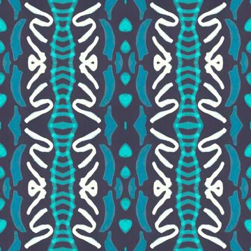 Retro mosaic pattern. Abstract geometric ethnic background. Illustrazione stock