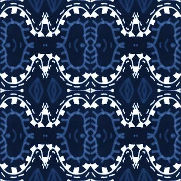 Retro mosaic pattern. Abstract geometric ethnic background. Illustrazione stock