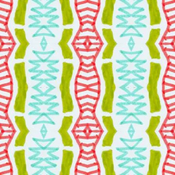 Retro mosaic pattern. Abstract geometric ethnic background. 스톡 일러스트