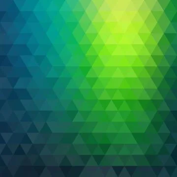 Retro mosaic pattern of geometric triangle shapes Stock Illustration