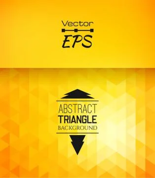 Retro mosaic pattern of geometric triangle shapes Illustrazione stock