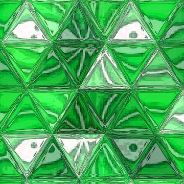 Retro mosaic pattern of geometric triangle shapes. Stock Illustration