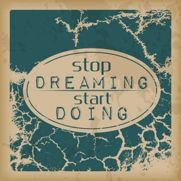 Retro motivational background 스톡 일러스트