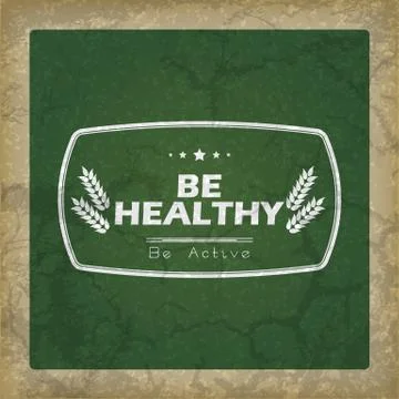 Retro motivational background Stock Illustration