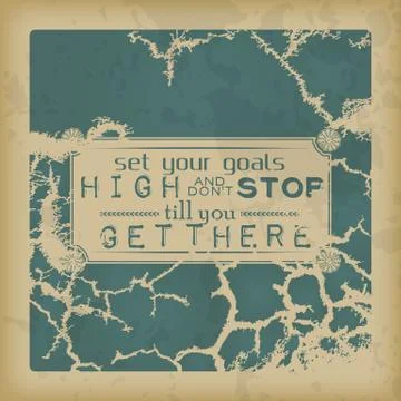 Retro motivational background 스톡 일러스트