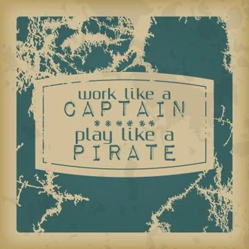 Retro motivational background 스톡 일러스트