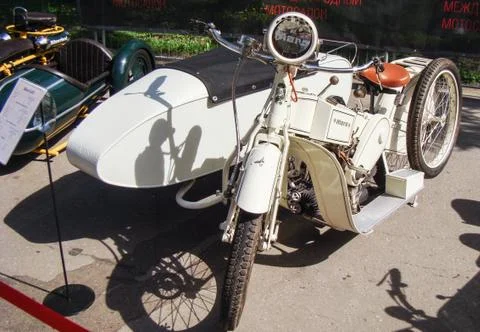 Retro Motorcycle Mars A20. Стоковые фото