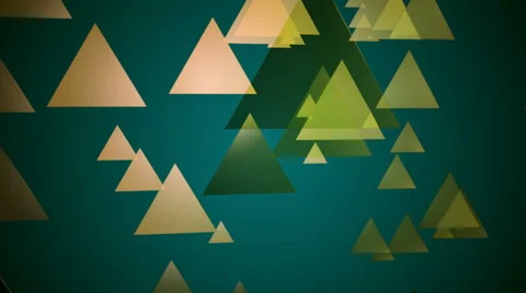 Retro moving triangle 스톡 동영상 52004566