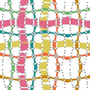 Retro Muster seamless vector graphic pattern in Retro stile Copyright: xZo... Stock Photos