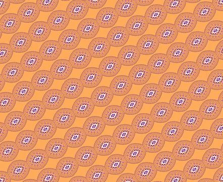 Retro nautical pop themed repeatable decorative tile pattern, accented by seashe 스톡 일러스트