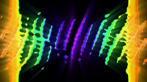 Retro Neon Colors 스톡 동영상 101188808