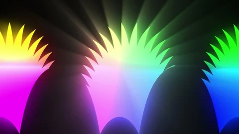 Retro Neon Colors 動画素材 109161579
