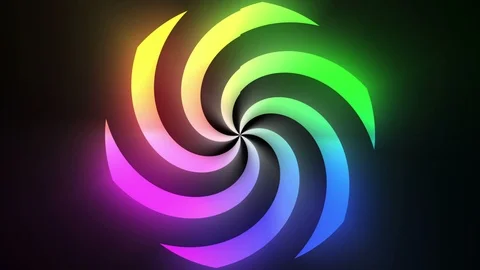 Retro Neon Colors 動画素材 109162407