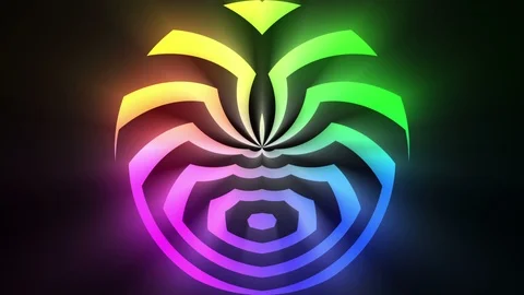 Retro Neon Colors 動画素材 109163012
