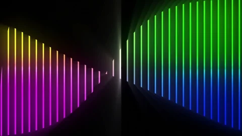 Retro Neon Colors 動画素材 109163273
