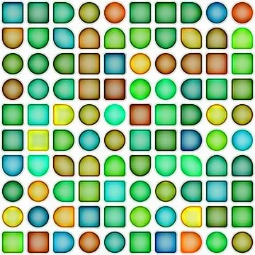 Retro neon repeating pattern Stock Illustration