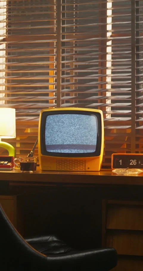 Retro office 動画素材 313082818