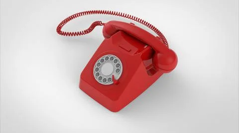 Retro old phone image Stock Illustration
