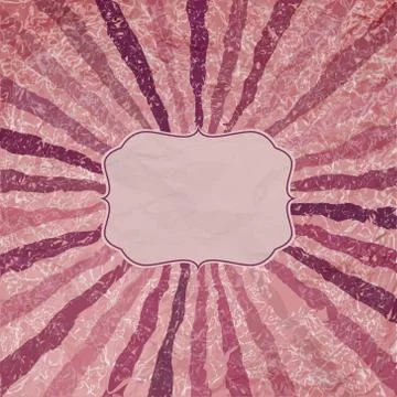 A retro or vintage looking rays pattern. EPS 8 Illustrazione stock