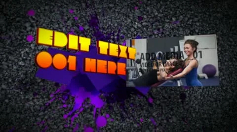 Retro Paint Stock After Effects