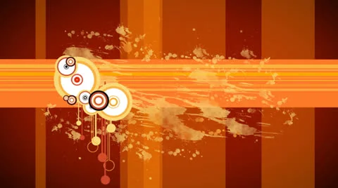 Retro Paint Drips Background Stock Footage 23105006