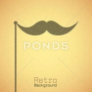 Retro paper background Stock Illustration