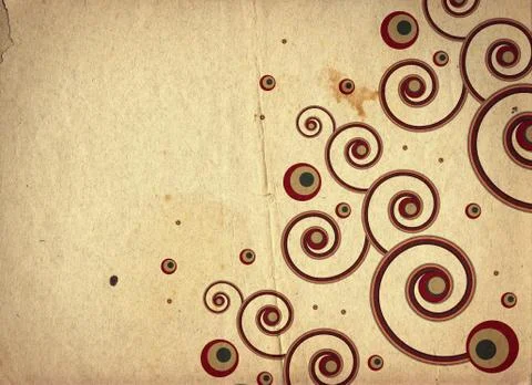 Retro paper background Stock Illustration