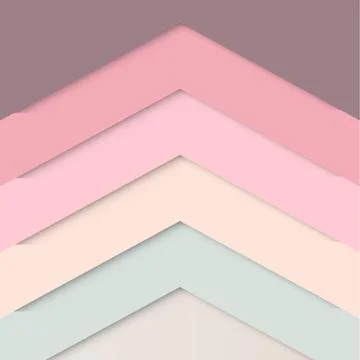 Retro paper layout, vector illustration Stock Illustration