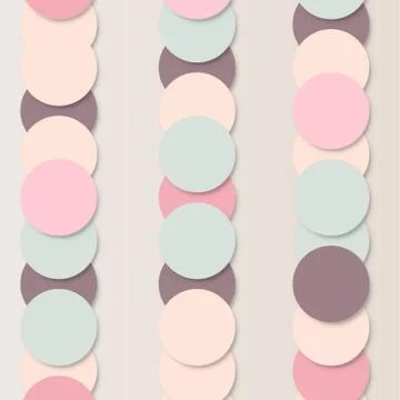 Retro paper layout, vector illustration Stock Illustration