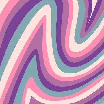 Retro pastel swirl vector background design illustration Stock Illustration