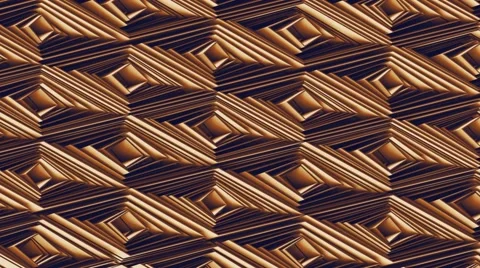 Retro Pattern 005 4K Video stock 44407127