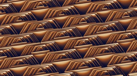 Retro Pattern 006 1080p Video stock 44406490