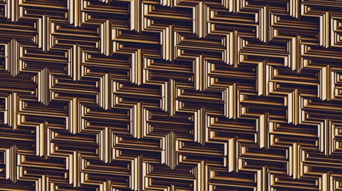 Retro Pattern 014 1080p Video stock 44525421