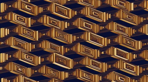 Retro Pattern 016 720p Stock Footage 44618142