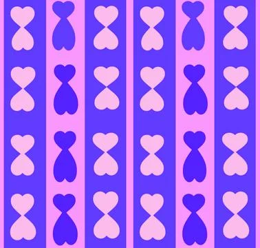 Retro pattern from the 60s and 70s. abstract vintage background, illustration Stock Illustration