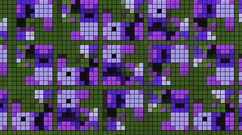 Retro pattern background with a design of construction game. Motion. Colorful Stock Illustration