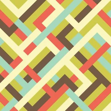 Retro pattern background Stock Illustration