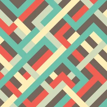 Retro pattern background Illustrazione stock