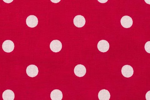 Retro pattern with big white polka dots. Stock Photos