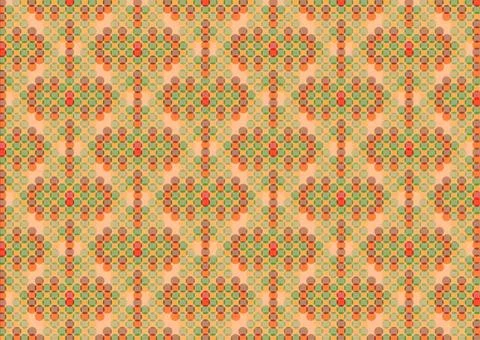 Retro pattern on a brown background Retro pattern on a light brown backgro... Stock Photos