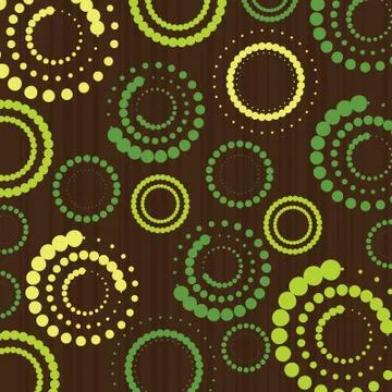 Retro Pattern - Dots Stock Illustration