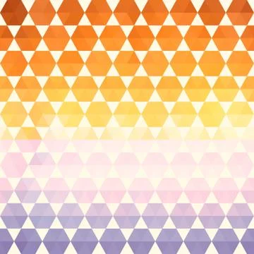 Retro pattern of geometric shapes イラスト素材