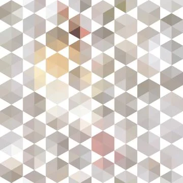 Retro pattern of geometric shapes Stock Illustration