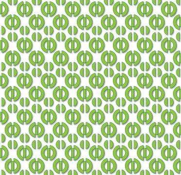 Retro pattern green Stock Illustration