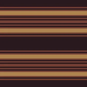 Retro Pattern with Horizontal Brown Stripes Stock Illustration