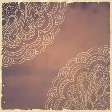 Retro pattern Stock Illustration