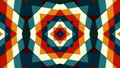 Retro Pattern Looop Abstract Background 4 Stock Footage 201132823