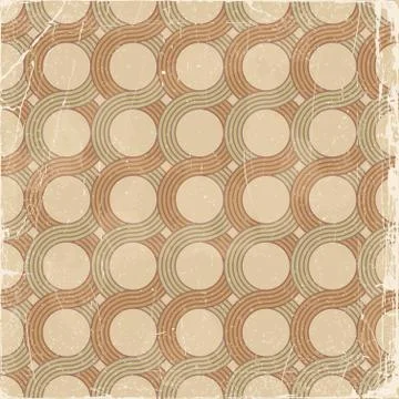 Retro pattern with scratches. Illustrazione stock