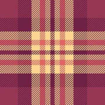 Retro pattern textile vector, oilcloth texture background fabric. Line tart.. Stock Illustration